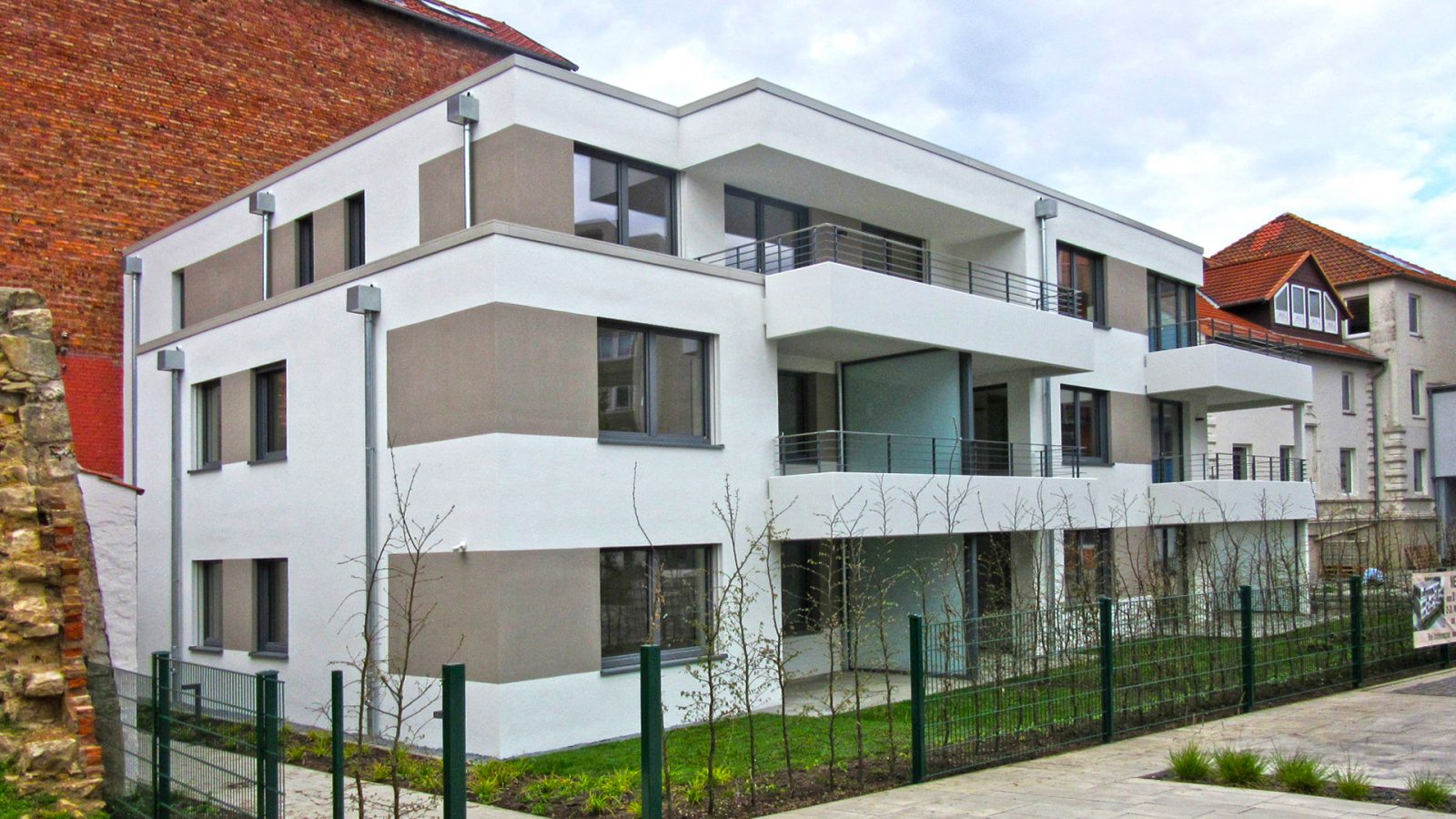 Neubau eines Mehrfamilienhauses in der Theaterstraße | JUNG - Architekturbüro, Innenarchitekturbüro Hildesheim