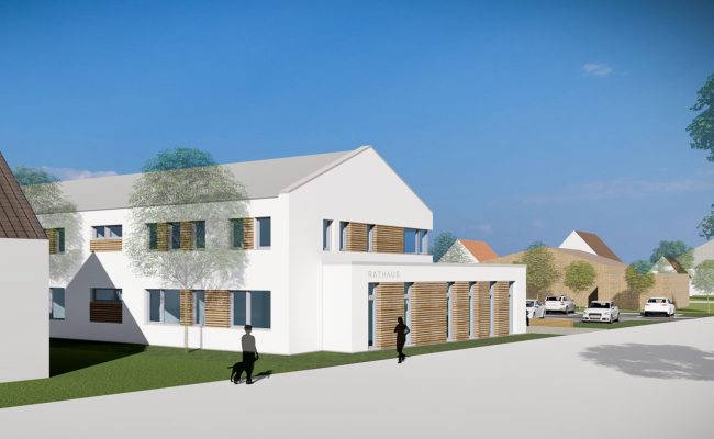 Umbau und Erweiterung Rathaus Söhlde | Entwurf für Neubauoption